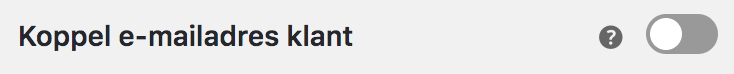 WooCommerce koppel email